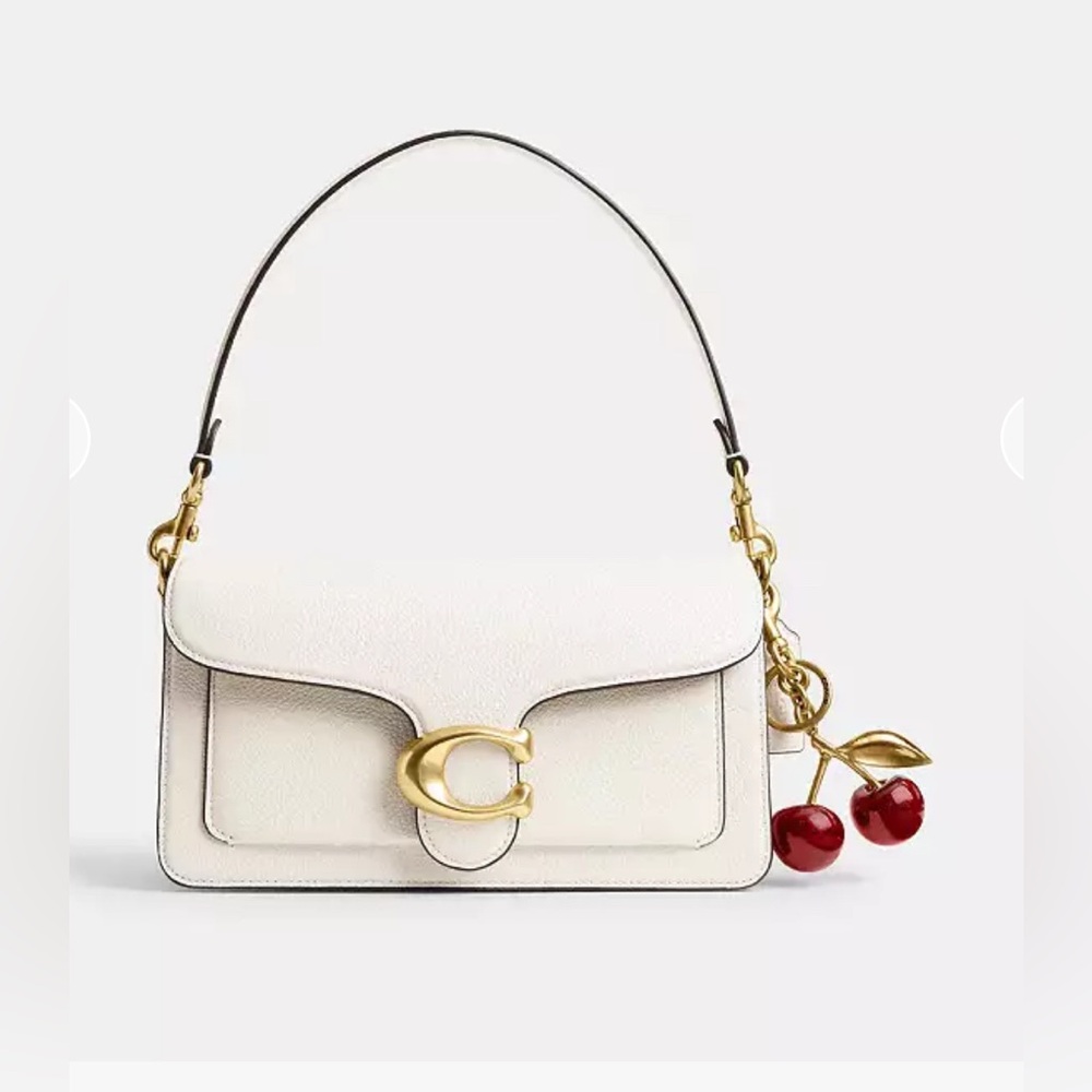 Coach Glittery Red Cherry Keychain - Picture 7 of 15